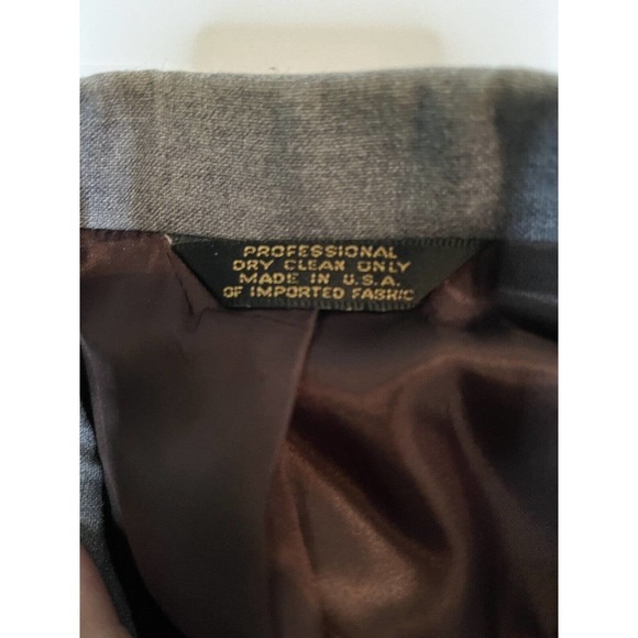 Corbin Of Huntington Gray Suit Jacket, M/L‎ Regular Fit - Picture 6 of 9